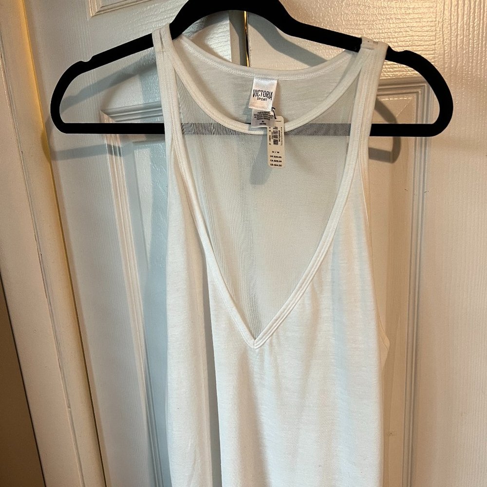 Victoria's Secret Mesh Front Tank